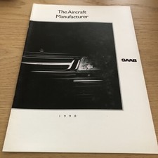 SAAB 900 9000 CD Brochure 1990