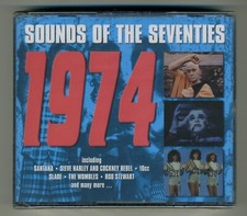 Sounds Of The Seventies 1974 3-CD Readers Digest *FACTORY SEALED*