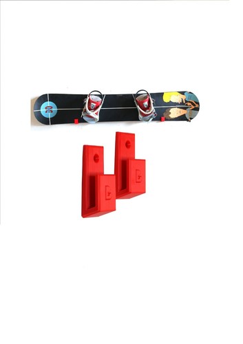 Snowboard wall mount - mount, storage