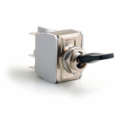 Toggle switch with - on-on,