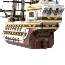 MOC-160740 Pirate Battleship Assembly 3016 Pieces for Aged 15 Years and Above