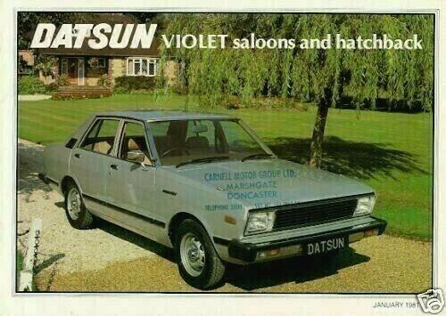 Datsun nissan violet 1979 - datsun,