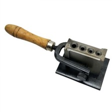 4 Holes Iron Groove Reversible Ingot Mold Silver Gold Casting Wire Sheet Melting