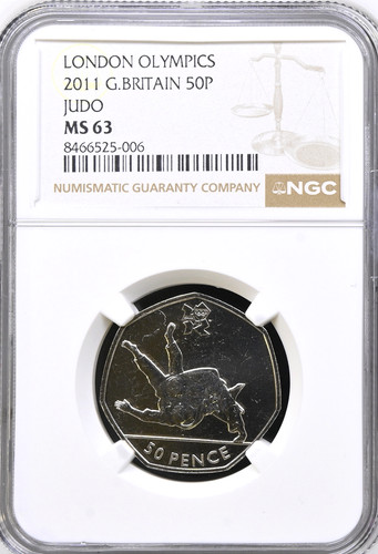 2011 olympic judo 50p - judo, ms63