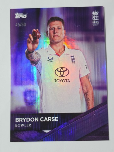 2025 topps england cricket - england,