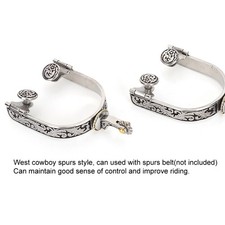 2PCS Stainless Steel West