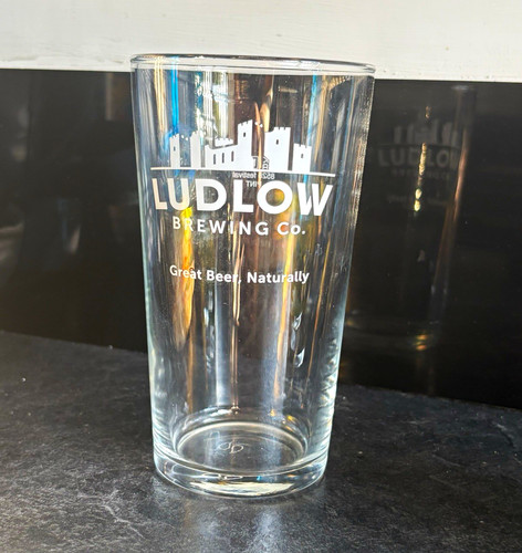 Ludlow brewing pint beer - ludlow,