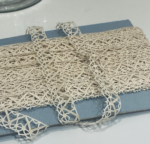 Vintage cream lace antique - cream, lace,