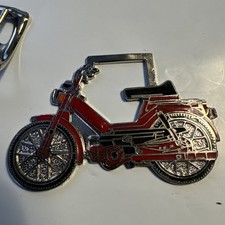 Vintage Old Moped Motorcycle