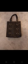 Ladies Handbag Next Brand New Choc Brown With Brushed Gold Detail  Fully Lined