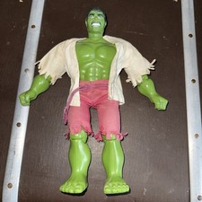 Vintage 12” Marvel INCREDIBLE HULK 1975 figure good condition original clothes 