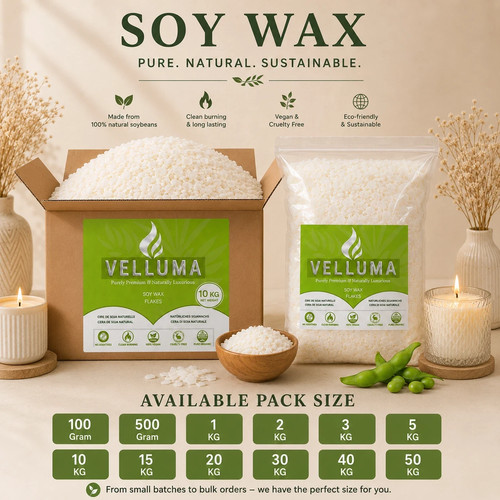 Soy wax 100g 50kg - 100%, pure