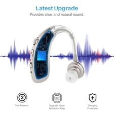 Rechargeable Digital Hearing Aid Severe Loss Ear Aid HIGH-POWER Sound Amplifier
