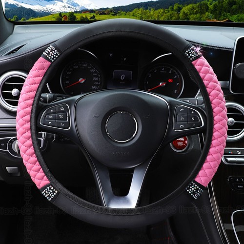 Leather diamond steering - diamond,