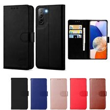 For Samsung A14 5G Galaxy A14 Phone Cover Leather Flip Gel Card Wallet Book Case