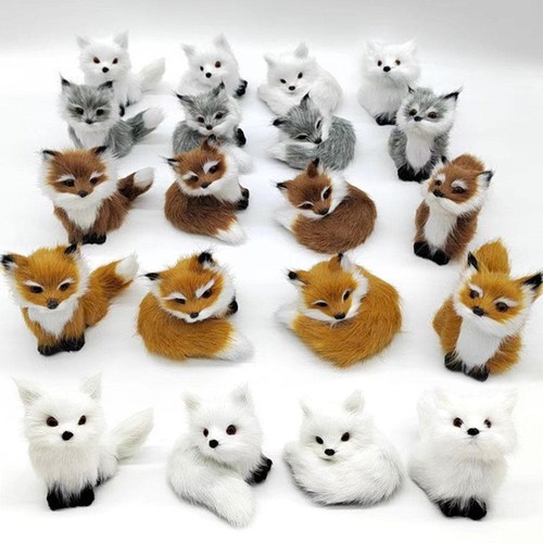 New plush simulation furry fox - plush,