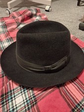Hats, joblot. Fedora, Homburg