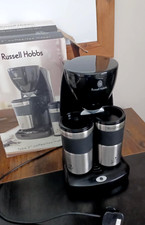Russell Hobbs Satin Range Take 2 Coffee/Tea Maker M.No10881 Black (Used/Working)
