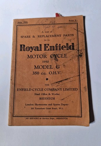 Royal enfield june 1950 - enfield, a