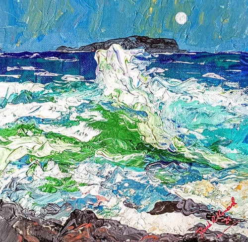 The garvellachs from easdale - the,