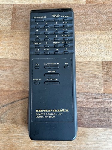 Marantz 52cd remote - marantz, rc-52cd