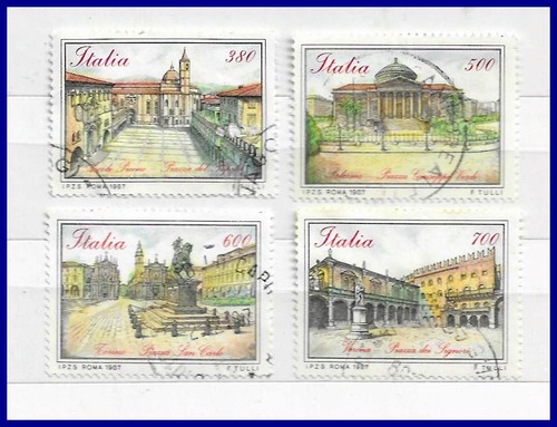 Italian stamps used republic