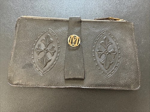 Vintage leather purse - leather,