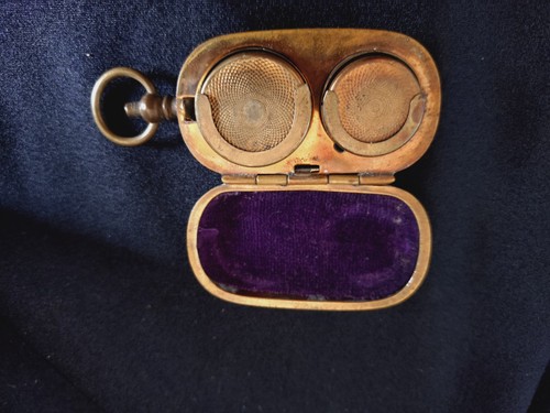 Antique brass double - antique, sovereign