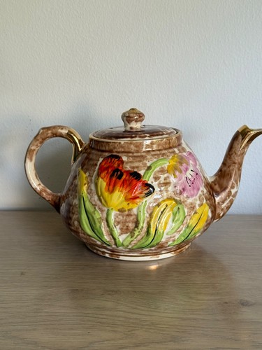 Vintage lingard england teapot - vintage,