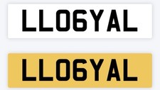 LOYAL Private number plate cherished registration LL06 YAL personal car reg