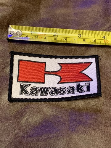 Red kawasaki sew patch - -, n3