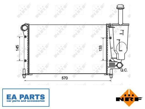 Radiator engine cooling for - radiator,,