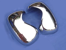 Chrome mirror covers for