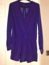 Purple Ladies Playsuit From
