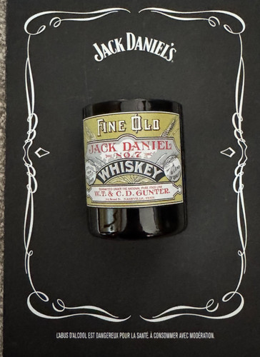 Jack daniel black shot glass - daniel's,