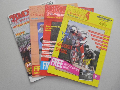 Bmx weekly magazines 1980 - bmx, magazines-1980's