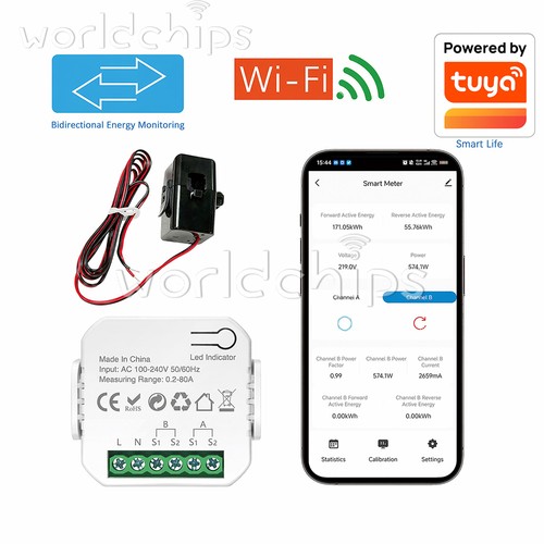 100 240v 80a tuya - 80a, smart