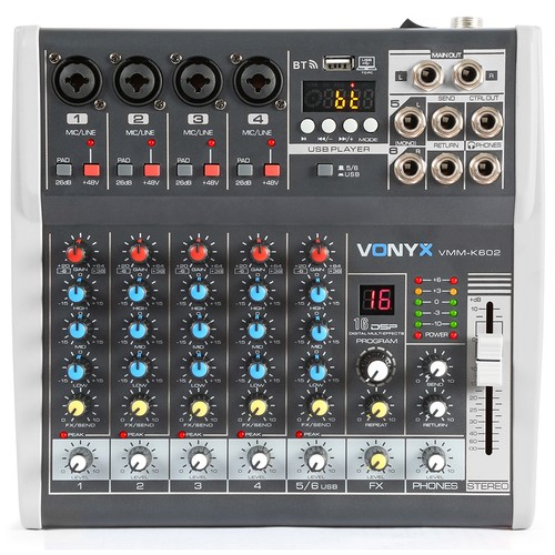 Vonyx vmm k602 - vmm-k602, mixer