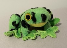 Frog Green Poison Dart Plush