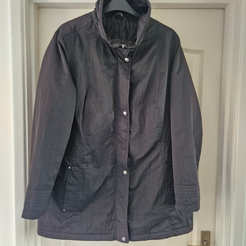 Plus size jacket coat black - 20,