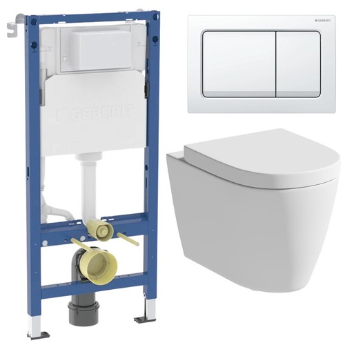 Rimless wall hung - rimless,