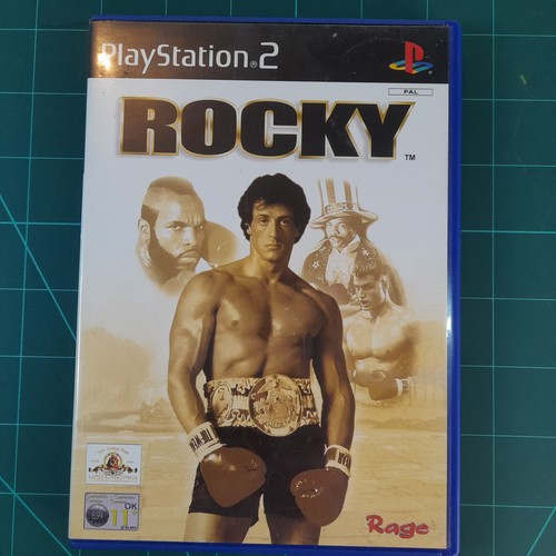 Rocky for ps2 tested - ps2, complete
