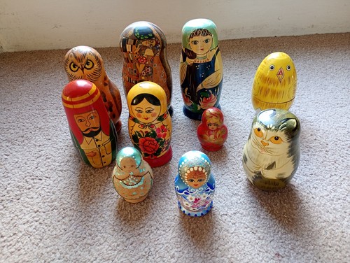 Russian nesting dolls - russian,