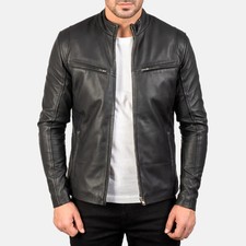 Men’s Black Genuine Leather
