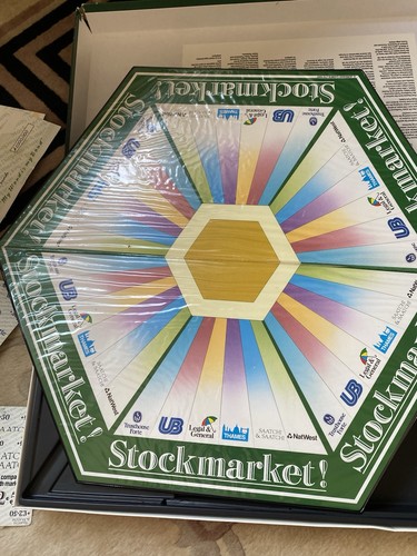 Vintage 1987 stockmarket board - 1987,