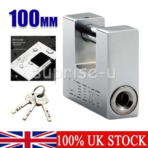 100mm heavy duty padlock 3 - heavy, w/3