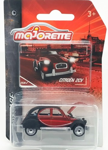 Majorette citroen 2cv red - citroen,
