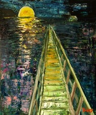 oil painting Art Home Design Isle Of Wight 