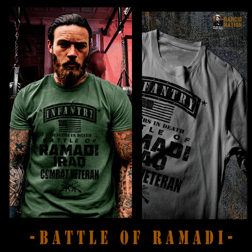 Infantry shirt army - t-shirt,