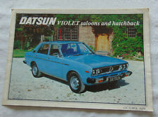1979 Datsun Violet Saloons &